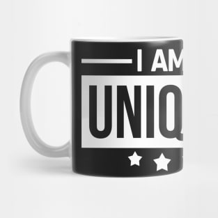 I Am Unique Mug